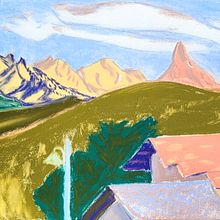 Rosa Berg  . Desen artistic, Desen, Arte plastice, Ilustrație tradițională și Desen în creion de Kerstin - 07.18.2025