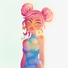 Sunset. Character Design, Digital Drawing, Digital Illustration, and Digital Painting project by Yina - 07.19.2025
