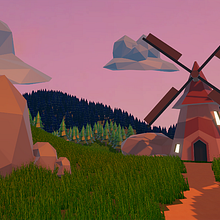 Atardecer. Een project van 3D y  3D-modellering van Yeison Tejada - 20.07.2025