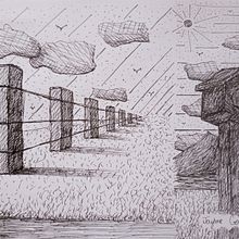 Os meus desenhos 2025, caneta nanquim, objetos.. Desenho, Artes plásticas, Comunicação, Criatividade, Ilustração com tinta, Desenho artístico, Desenho realista, e Criatividade para crianças projeto de Jayme Gonzalez - 20.07.2025