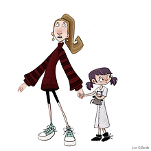 Eleanor & Cass. Un proyecto de Concept Art, Diseño de personajes e Ilustración digital de Liss Gallardo - 22.07.2025