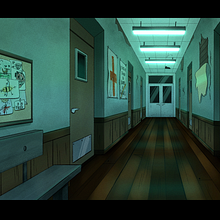 Background: Hospital psiquiátrico infantil. Un proyecto de Ilustración digital, Dibujo y Animación 2D de Liss Gallardo - 23.07.2025