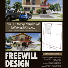 FreeWill Portfolio(2025). Een project van  Ontwerp,  Tekening, 3D,  3D-modellering, Interieurontwerp,  3D-ontwerp,  Architecturale illustratie y Architectuur van Jessie Sergio - 26.07.2025