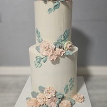 Wedding cake . Een project van  Ontwerp, DIY y Craft van amandinecakedesign - 26.07.2025