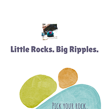 Little rocks. Big ripples.. Cop, writing, Creativit, Marketing, Advertising, and Content Writing project by Michiko Amano - 07.27.2025