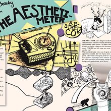 Aesthetimeter Advertisement (Magazine Centerfold). Un projet de Illustration traditionnelle, Illustration numérique, Conception de produits numériques, Conception numérique, Conception d'affiches, Publicité , et Écriture de fiction de marcidiax - 27.07.2025