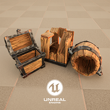 Modular Assets. Video Games, Game Design, and 3D Modeling project by Frigga Gallardo - 07.28.2025