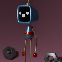 ROBOT. Motion Graphics, Character Design, Product Design, and 3D Modeling project by lixiaoye2004 - 07.30.2025