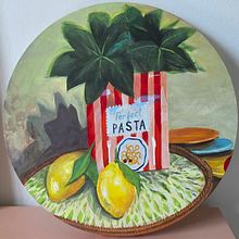 Perfect pasta . Un projet de Théorie des couleurs, Beaux Arts, Peinture gouache , et Peinture de Kriséven Campana - 30.07.2025