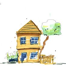 First course exercise. Architectural Illustration project by ignaz_kohlbecker - 07.31.2025