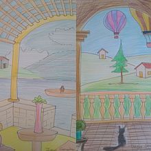 Técnicas de ilustração para desbloquear sua criatividade.. Fine Arts, Design, Traditional illustration, Painting, Creativit, Creating with Kids, and Sketchbook project by Jayme Gonzalez - 07.31.2025