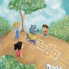 Mogly, o lobo menino.. Children's Illustration, Digital Illustration, Digital Painting, and Picturebook project by Pri - 07.31.2025