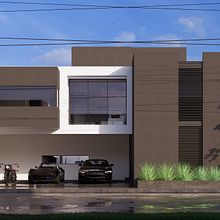 Diseño de Casa en Club de Golf: Proceso Creativo. Graphic Design, Architecture, Interior Architecture, Digital Architecture, ArchVIZ, Architectural Photograph, Architectural Illustration, Spatial Design, Woodworking, Interior Design, Interior Decoration, Interior Photograph, and Decoration project by Elier Luna - 07.31.2025