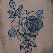 Peonia puntillismo. Tattoo Design, Traditional illustration, and Botanical Illustration project by Emmanuel Ayala - 08.01.2025