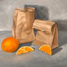 LITE LUNCH. Een project van  Beeldende kunst y  Olieverfschilderij van Donna Merola - 01.08.2025