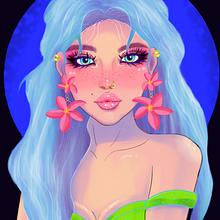 Female Character. Digital Illustration, Digital Drawing, and Traditional illustration project by amberjdann - 08.02.2025