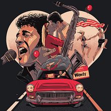 Born to Run. Een project van Digitale illustratie, Grafisch ontwerp y  Tekening van craiglswart - 04.08.2025