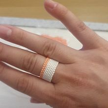 Ring creation and bracelet pattern. Accessor, Design, Arts, Crafts, Fiber Arts, Jewelr, and Design project by elavirban - 08.04.2025