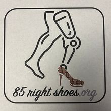 logo, 85 Right Shoes. Graphic Design, Br, ing, Identit, and Mindfulness project by Craig Gummer - 08.05.2025
