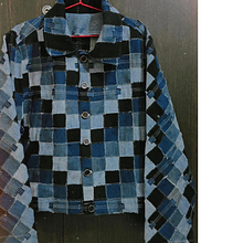 French worker jacket with welt pocket. Een project van DIY,  Modeontwerp y Naaiwerk van ajnabc2001 - 06.08.2025