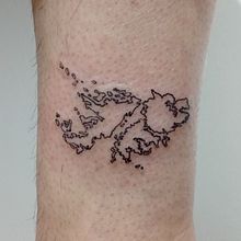 Tatuaje de mate. Drawing, Traditional illustration, and Tattoo Design project by Aldana Ledesma - 08.06.2025