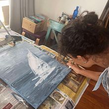 New beginnings: smooth sailing after the storm. Painting project by eels13 - 08.07.2025