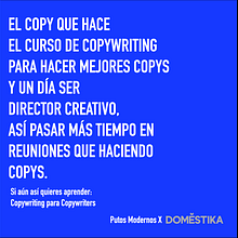 Tarea: Copywriting para Copywriters. Een project van Cop, writing y  Creativiteit van Carlos Parra - 07.08.2025
