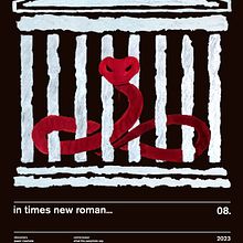 In Times New Roman.... Een project van  Reclame,  Ontwerp, Digitale illustratie, Traditionele illustratie,  Illustratie met inkt y Posterontwerp van Brian Mulhall - 09.08.2025