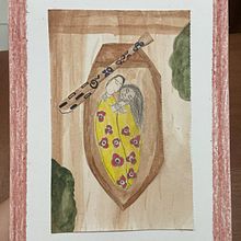 O beijo Amazônico (The Amazon Kiss). Traditional illustration project by karollen_fju - 08.09.2025