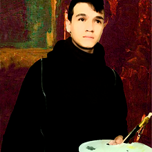 Autorretrato en la Herencia del Arte. Un proyecto de Fotografía, Creatividad e Ilustración digital de Michael ortiz - 09.08.2025