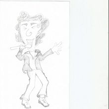 el cantante. Drawing, and Character Design project by nanamona1531 - 08.12.2025