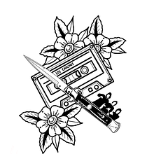 Cinta Los Chichos. Tattoo Design project by Lucía del Pilar Ortiz - 08.12.2025
