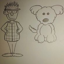 My love ones. Drawing, Character Design, and Traditional illustration project by Fiorella Mejía - 08.12.2025