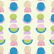 Círculos y Flores . Design accesoriu, Design de costume, Ilustrație tradițională, Design vestimentar, Tipărire, Design de model & Imprimare textilă de cynthiaa_oz - 08.12.2025