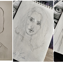 Proyecto de mi nuevo Sketchbook Ein Projekt aus dem Bereich Artistische Zeichnung, Zeichnung, Porträtzeichnung, Sketchbook und Skizzenentwurf von kimberly_soler - 13.08.2025