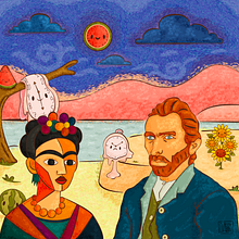  Heruitgevonden meesters. Een project van Digitale illustratie,  Beeldende kunst y  Creativiteit van Ilse Castillo - 14.08.2025