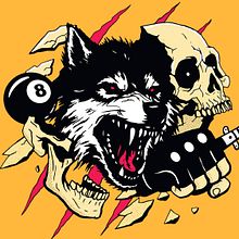 Wild Rebel. Un progetto di Illustrazione tradizionale, Illustrazione digitale e Graphic design di Danilo Henrique - 14.08.2025