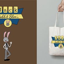 Jack Rabbit Slim's. Br, ing, Identit, Design, Graphic Design, and Logo Design project by Nicole Uribe - 08.17.2025
