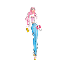 Proyecto final. Fashion Illustration	 project by Yuliana Martínez Ospina - 08.18.2025