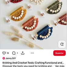 Macrame con arte para inspirar. Content Marketing, and Social Media project by griseldapedraza30 - 08.18.2025