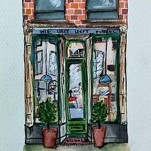 Final project. Een project van  Architecturale illustratie,  Tekening, Schilderij y Aquarelschilderen van Shruti H - 20.08.2025