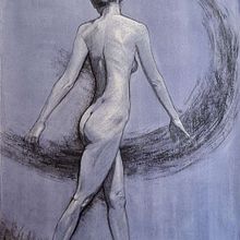 Walk in nature. Een project van  Acr, lschilderij,  Artistieke tekening,  Tekening, Anatomisch tekenen,  Beeldende kunst y Traditionele illustratie van TinArt Migliaccio - 22.08.2025