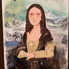 Mona Lisa en el cielo esmeralda . Un proyecto de Multimedia de evelyn_apple2007 - 23.08.2025