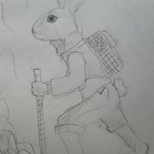 Buscando tu propio camino. Design de personagens, Desenho, e Desenho a lápis projeto de Sandra Vázquez Farrero - 23.08.2025