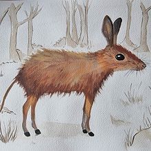 Mein Abschlussprojekt für den Kurs: Kreative Illustrationstechniken mit Gouache. Een project van Ontwerp van personages, Kinderillustratie,  Beeldende kunst, Schilderen met gouache, Traditionele illustratie, Schilderij y Prentenboeken van sara_straumann - 24.08.2025