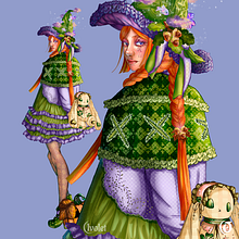 Creación de un personaje Ein Projekt aus dem Bereich Design von Figuren, Digitale Zeichnung, Digitale Illustration, Traditionelle Illustration und Modedesign von Karol Iveth García Sánchez - 27.08.2025