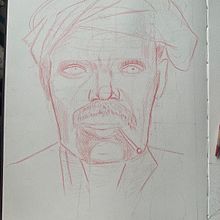 Portrait Sketchbooking Project. Een project van  Artistieke tekening,  Tekening,  Portrettekening, Sketchbook y  Schetsen van Varshini KC - 29.08.2025