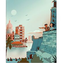 My Project for Course: Urban Illustration with Procreate. Digital Illustration, Digital Painting, Traditional illustration, Sketchbook, and Sketching project by Tholbjorn - 08.29.2025