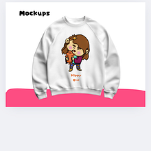 My Illustrated Character as a Brand! . Un projet de Br, ing et identité, Conception de personnages, Illustration traditionnelle et Illustration numérique de carls_likes_chips - 30.08.2025