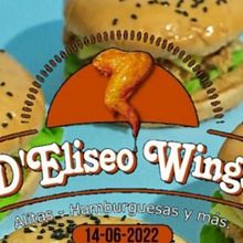 D'ELISEO WINGS MENU. Graphic Design, Social Media, and Social Media Design project by Andrés Cantos - 09.01.2025